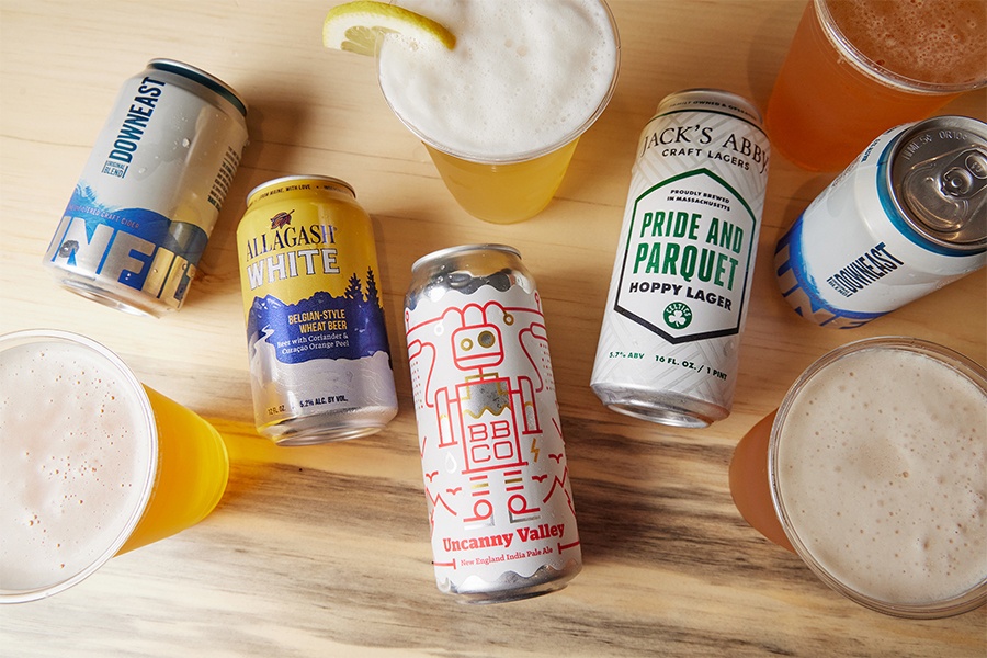 the pine bar beer cans