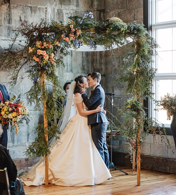 This Somerville Couple Hosted Their Dream Nuptials at Olio in Peabody