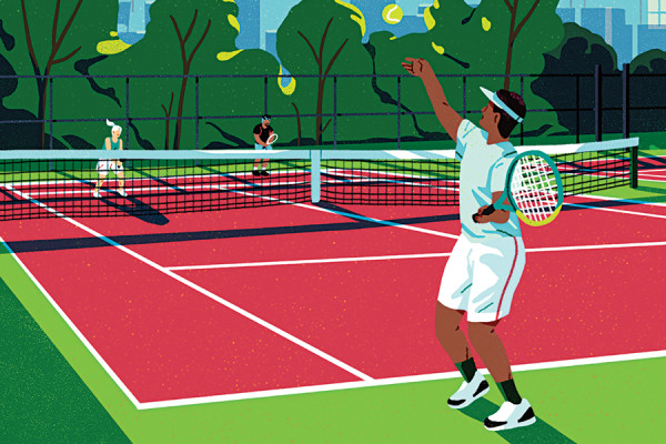 Five Public Tennis Courts Where You Can Get Your Game on This Summer