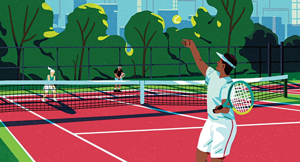 Five public tennis courts where you can play this summer