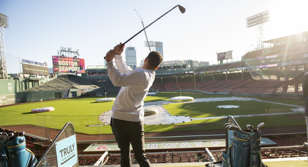 Taking My Swings At Fenway Park