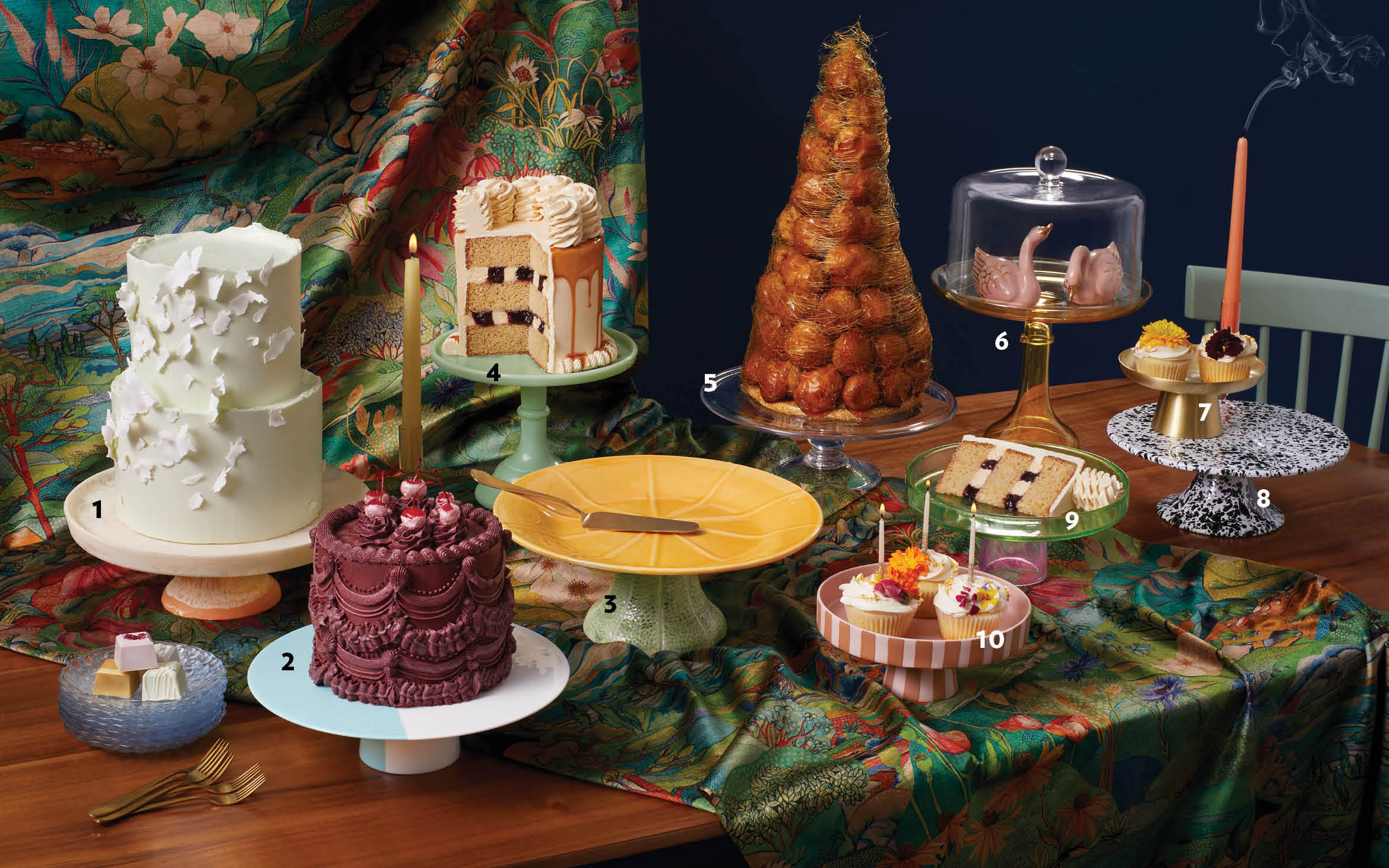 20 of the best cake stands - home decoration