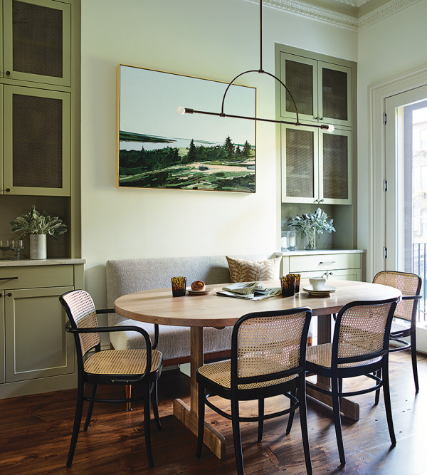 Sage Green Brings a Naturalistic Feel to This South End Kitchen