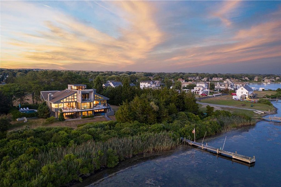 Charlestown RI Pond home 1