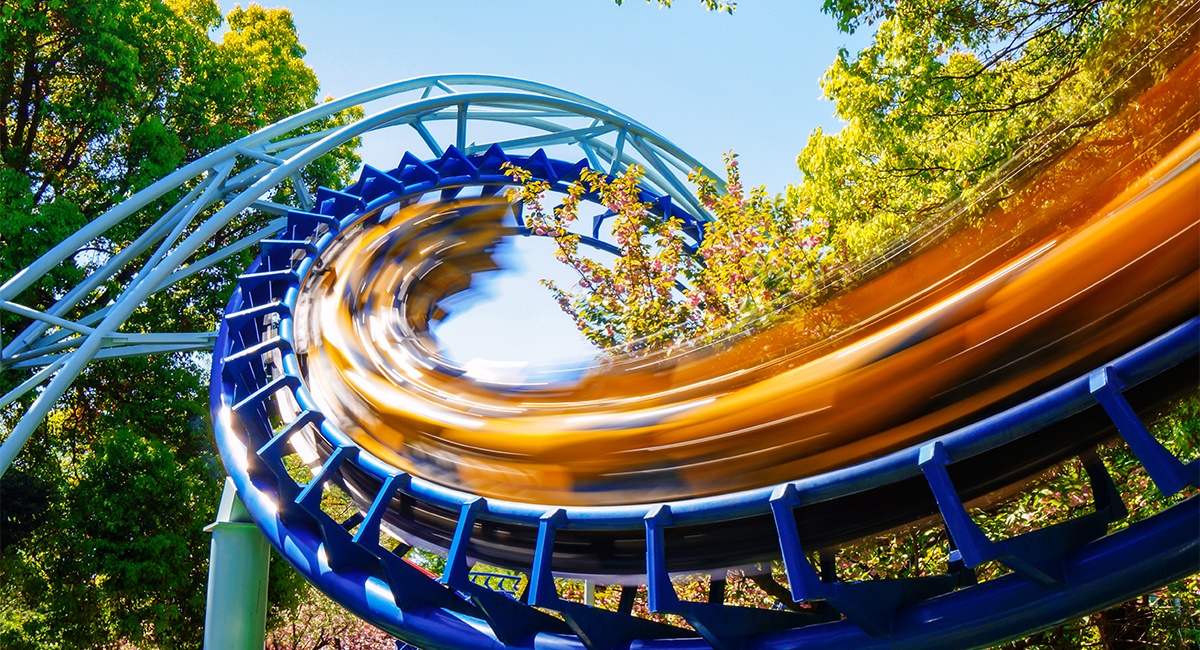 Roller Coaster' Rides at Chatham School on Halloween