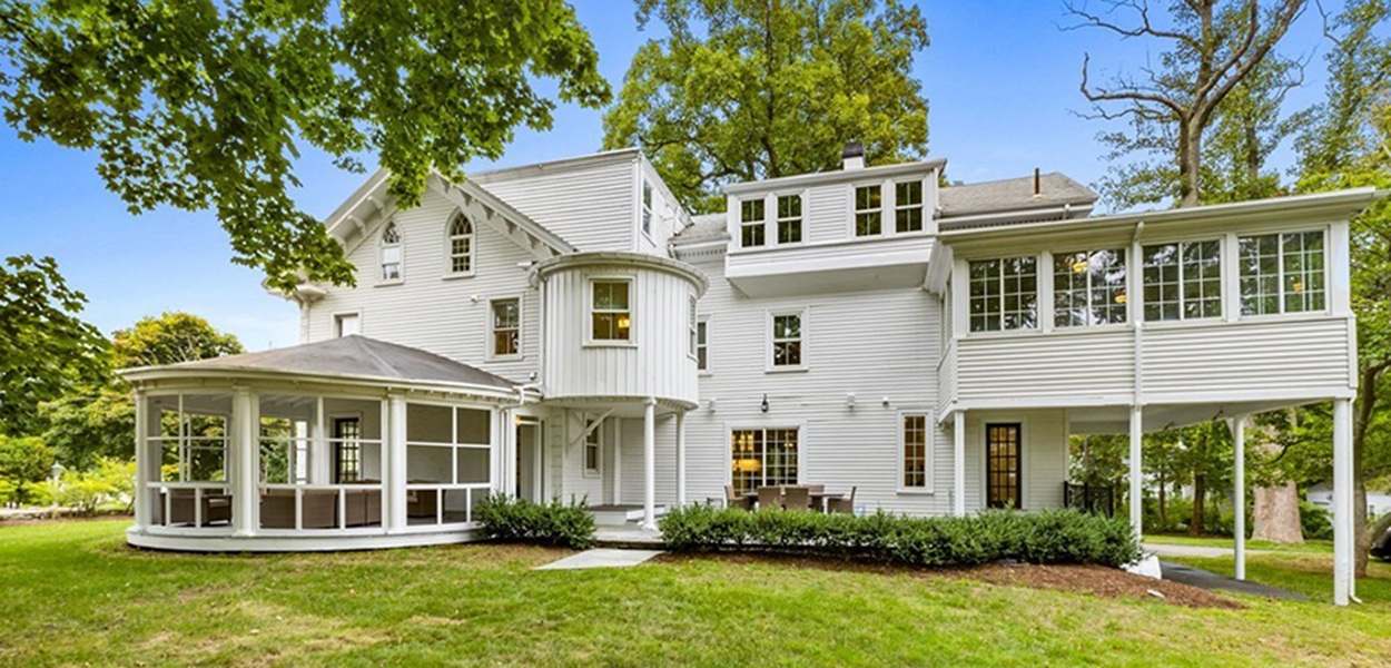 On the Market: A Stately Hingham Colonial with Harbor Views