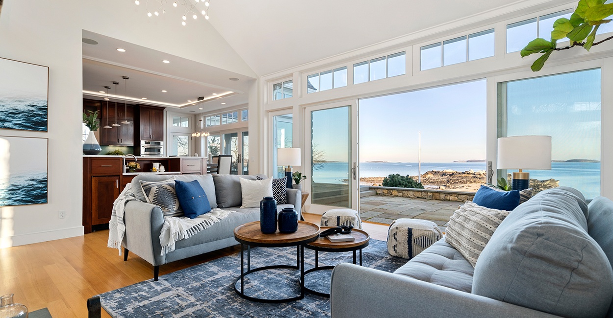 A Coastal Beauty in Quincy With a Private Beach