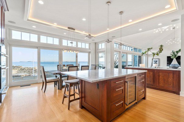 On the Market: A Coastal Beauty in Quincy With a Private Beach