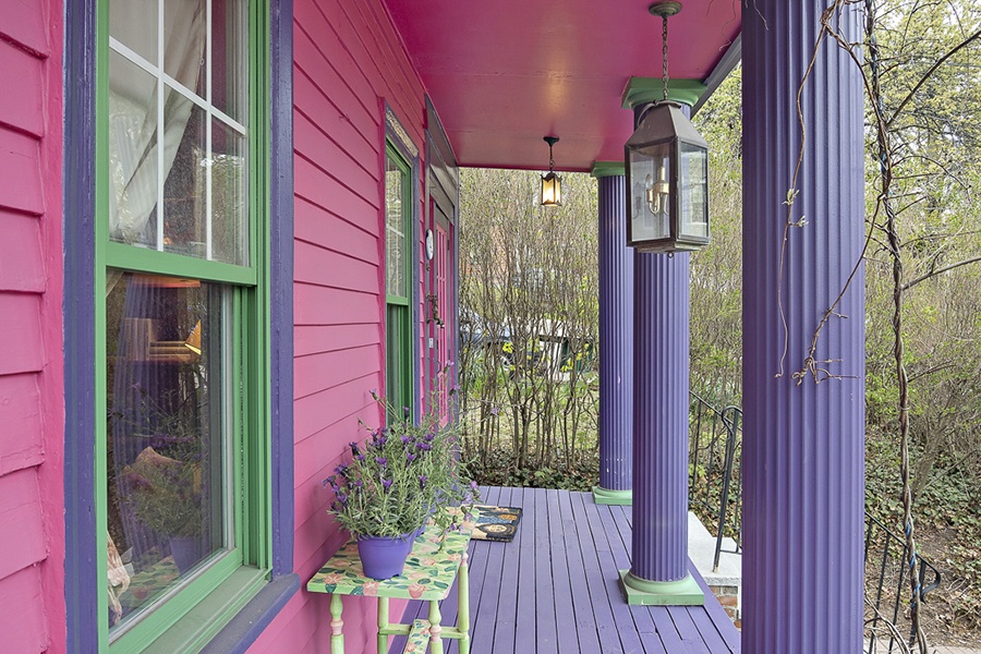 barbie house porch