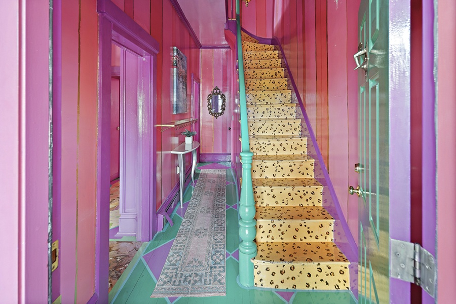 barbie house staircase