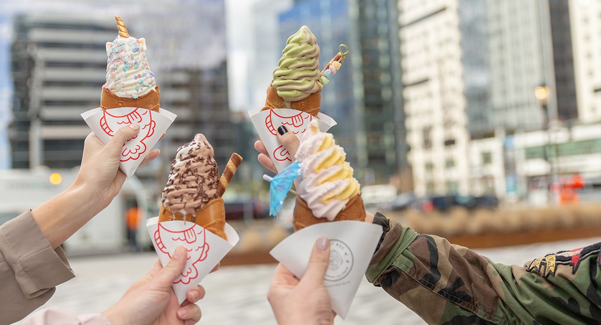 Gold Ice Cream Cones Are the Next Big Thing in Japan