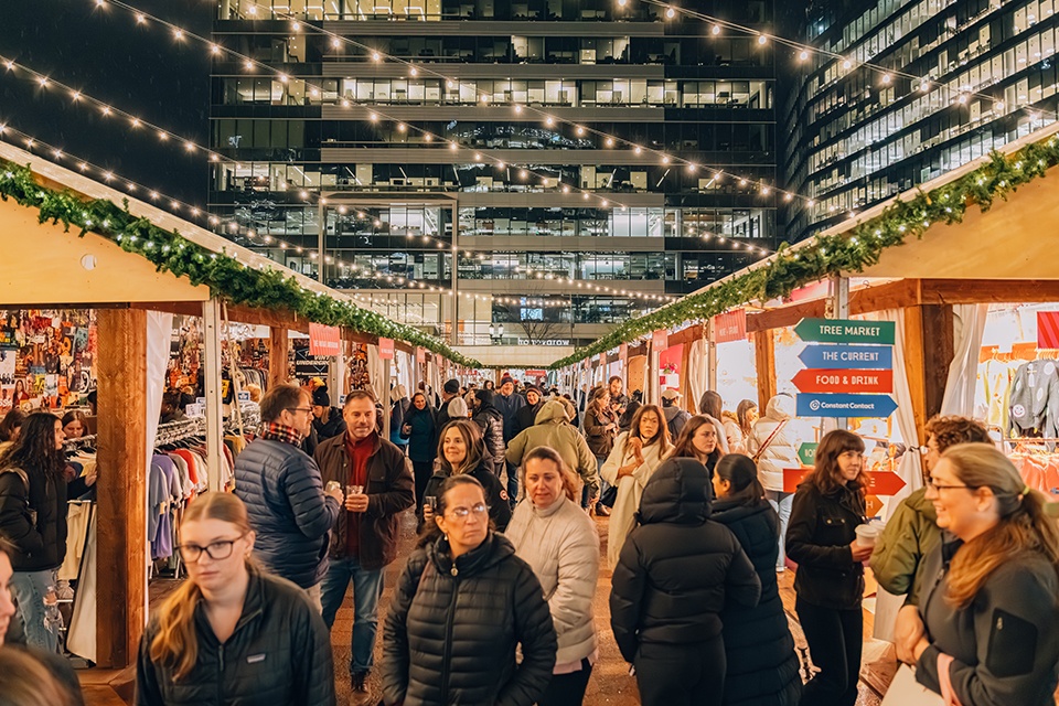 Snowport, a Winter Holiday Market, Returns to Boston’s Seaport