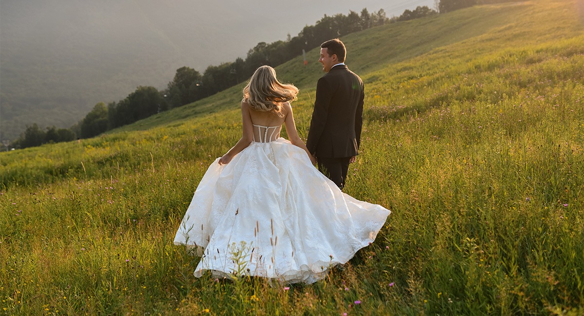 Two Middlebury Grads Held a Luxe Vermont Summer Camp Wedding